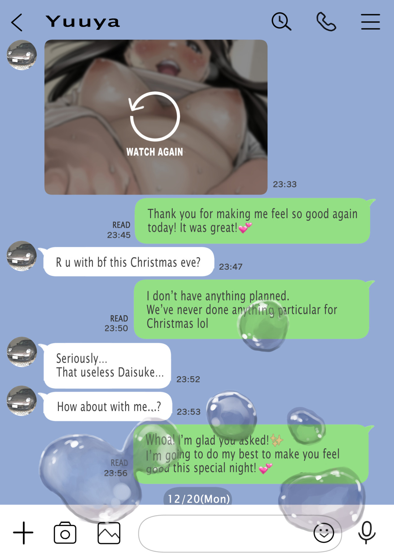 Hentai Manga Comic-I Just Snooped through Her Smartphone-Chapter 2-99